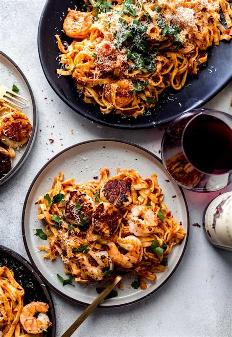 seafood-pasta-with-arrabiata-sauce-dialas-kitchen image