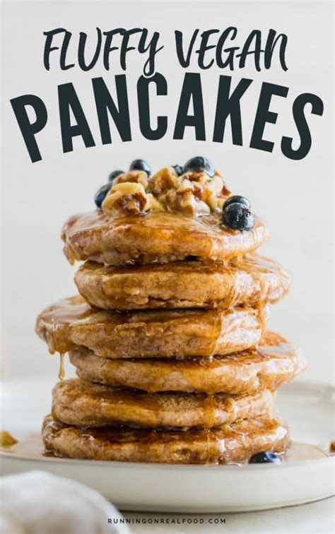fluffy-vegan-whole-wheat-pancakes-so-easy-running image