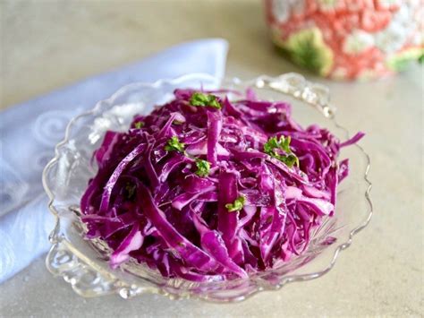easy-red-cabbage-salad-honest-cooking image