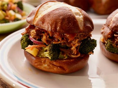 pulled-pork-sandwiches-recipe-molly-yeh-food image