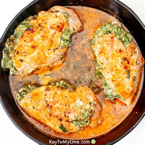 spinach-stuffed-chicken-breast-recipe-key-to-my-lime image