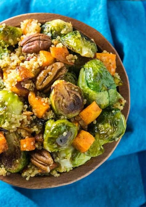 easy-fall-quinoa-bowl-with-roasted-sweet-potatoes image