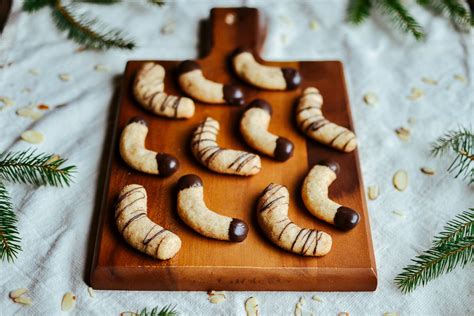 chocolate-dipped-almond-crescent-cookies-the image