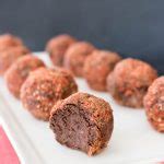 vegan-chocolate-raspberry-truffles-one-ingredient image