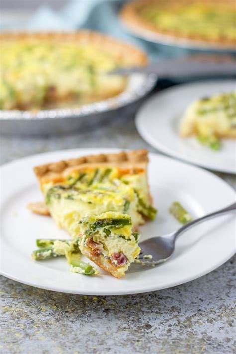 ham-and-asparagus-quiche-perfect-for-brunch-dishes image