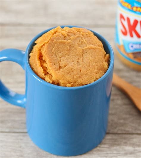 peanut-butter-mug-cake-eggless-kirbies-cravings image