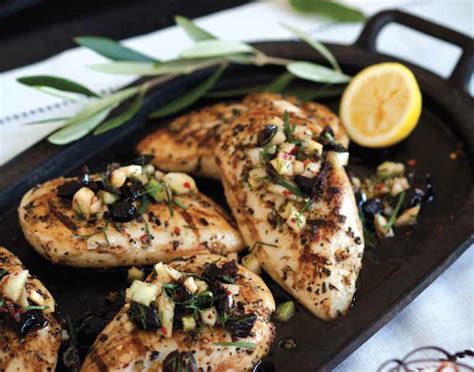 chicken-breasts-with-black-olives-lemon-and-fennel image