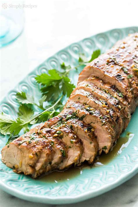 grilled-ginger-sesame-pork-tenderloin-recipe-simply image