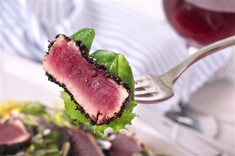 seared-ahi-tuna-with-sauted-spinach-crafted-by-lisa image