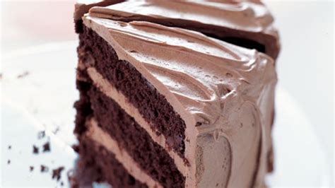 chocolate-cake-with-caramel-milk-chocolate-frosting image