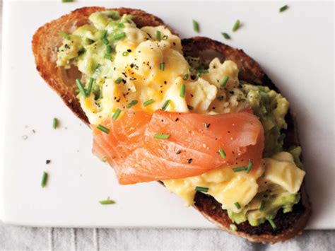 scrambled-eggs-avocado-and-smoked-salmon-on-toast image