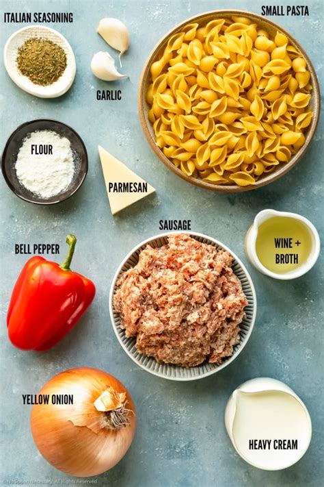 creamy-sausage-pasta-recipe-no-spoon-necessary image