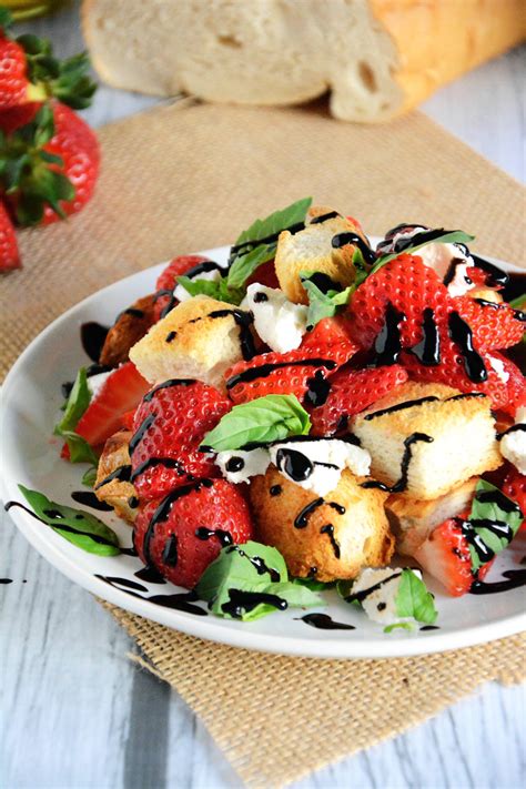 honey-strawberry-panzanella-salad image