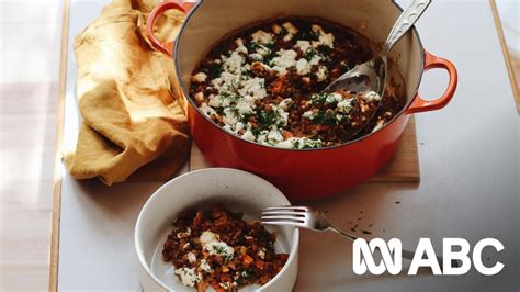 easy-baked-lentils-with-feta-and-dill-abc-everyday image