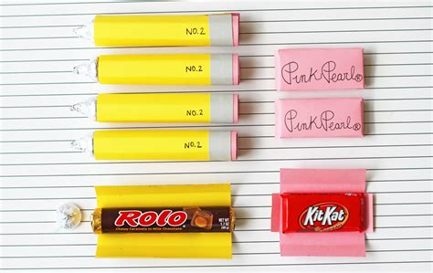 rolo-pencils-and-kit-kat-erasers-for-back-to-school image