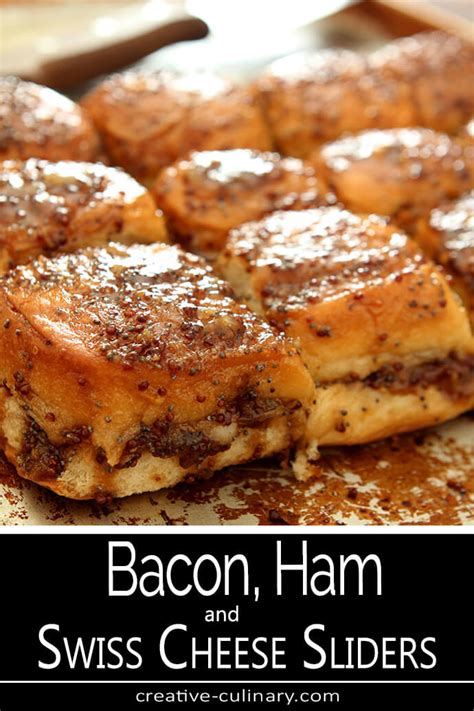 bacon-ham-and-swiss-cheese-sliders-creative-culinary image
