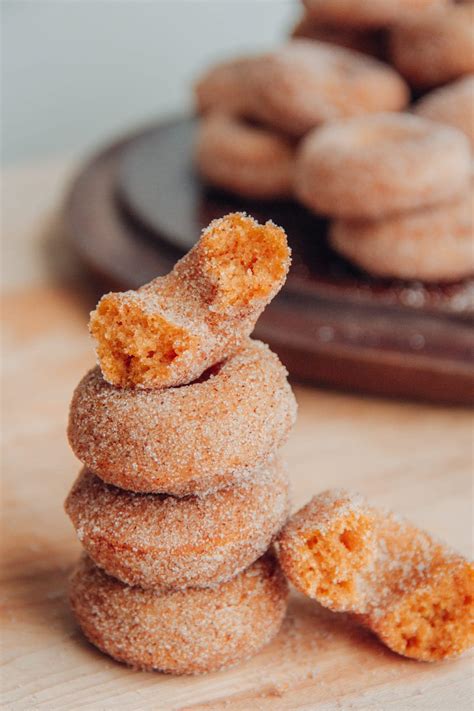mini-donut-recipe-baked-pumpkin-spice-mini-donuts image
