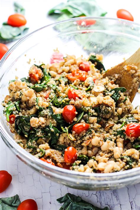 easy-quinoa-salad-with-tomatoes-spinach-emilie-eats image