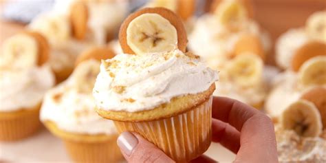 best-banana-pudding-cupcakes-delish image