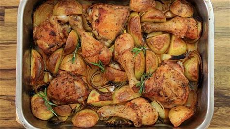 one-pan-roasted-chicken-and-potatoes-recipe-the image