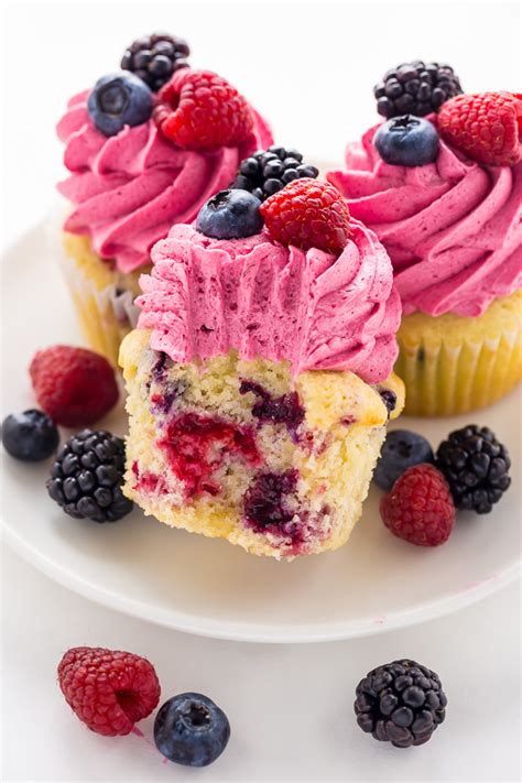 triple-berry-cupcakes-baker-by-nature image