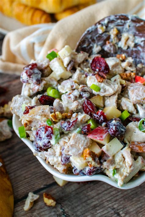 cranberry-pecan-chicken-salad-a-southern-soul image