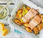 roast-trout-and-new-potatoes-with-herb-butter image