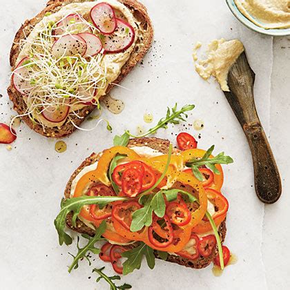 hummus-veggie-sandwich-on-whole-grain image