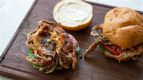 the-best-softshell-crab-sandwich-meateater-cook image