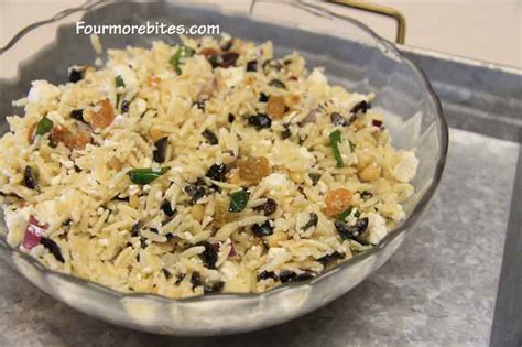 orzo-salad-with-lemon-feta-and-pine-nuts-four-more image