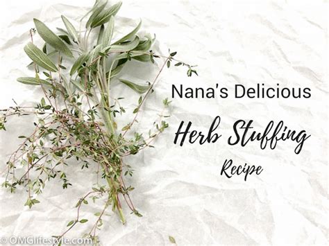 nanas-delicious-herb-stuffing-omg-lifestyle-blog image