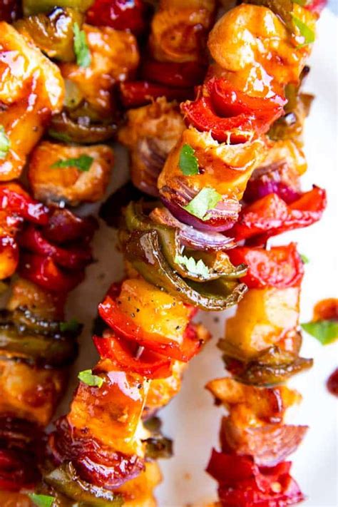 the-best-pineapple-bbq-chicken-kabobs-for-your-grill image