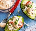 avocado-stuffed-with-crab-and-paprika-mayonnaise image