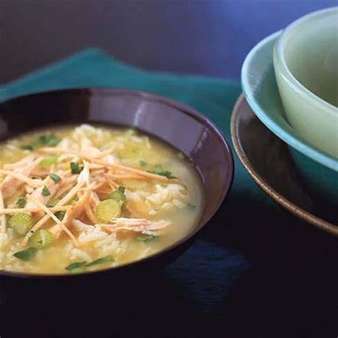 chicken-soup-with-jasmine-rice-and-ginger image