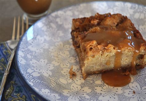 brown-sugar-bread-pudding-with-caramel-sauce image