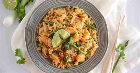 shrimp-fried-rice-with-asparagus-slender-kitchen image