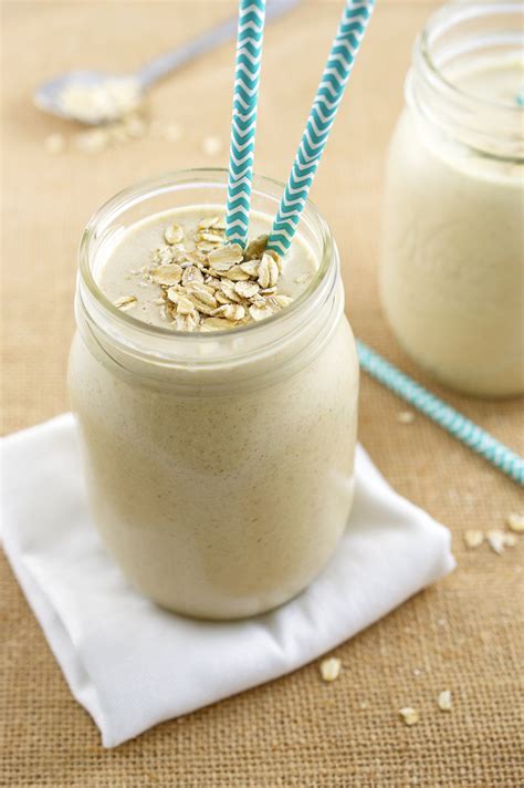 peanut-butter-oatmeal-smoothie-4-ingredients-chef image