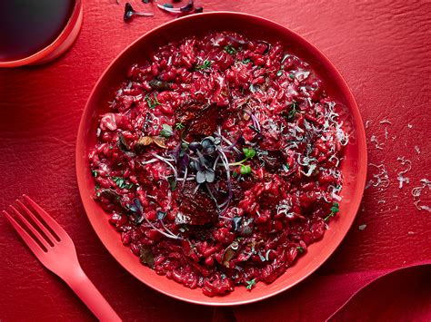 mushroom-and-beet-risotto-chatelaine image