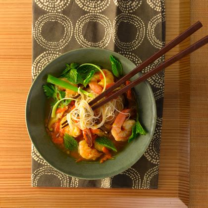 asian-rice-noodle-and-shrimp-soup-recipe-myrecipes image