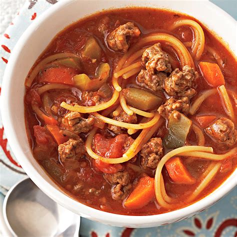 spaghetti-lovers-soup-recipe-eatingwell image