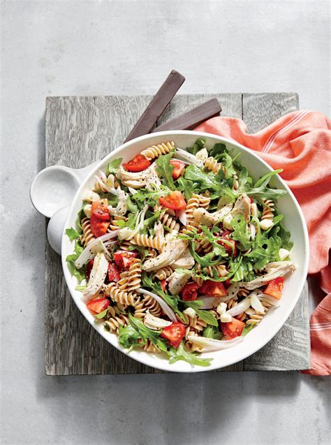 chicken-and-arugula-pasta-salad-recipe-myrecipes image