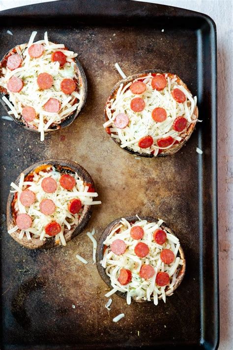 pizza-stuffed-portobello-mushrooms-the-delicious-spoon image