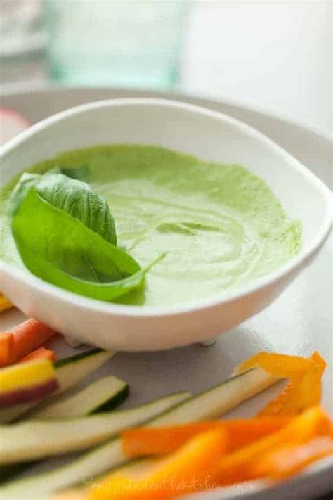 creamy-basil-parsley-dip-gourmande-in-the-kitchen image