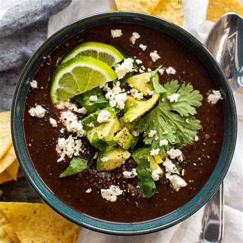 instant-pot-black-bean-soup-spicy-and-hearty image