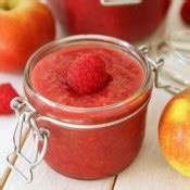 homemade-raspberry-apple-sauce-sugar-free-paleo image