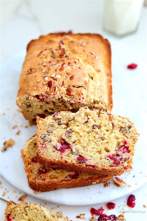 gluten-free-cranberry-nut-bread-delightful-mom-food image
