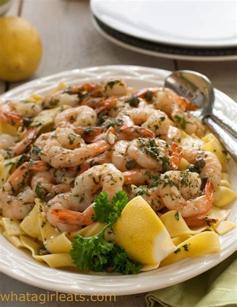 30-minute-shrimp-piccata-recipe-what-a-girl-eats image