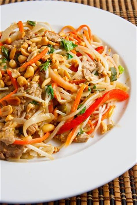 thai-peanut-pork-noodle-saute-closet-cooking image