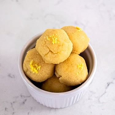 no-bake-lemon-cookie-balls-recipe-sidechef image