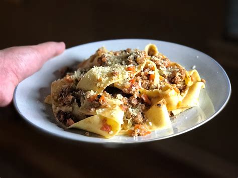 pappardelle-with-marcella-hazans-rag-bolognese image